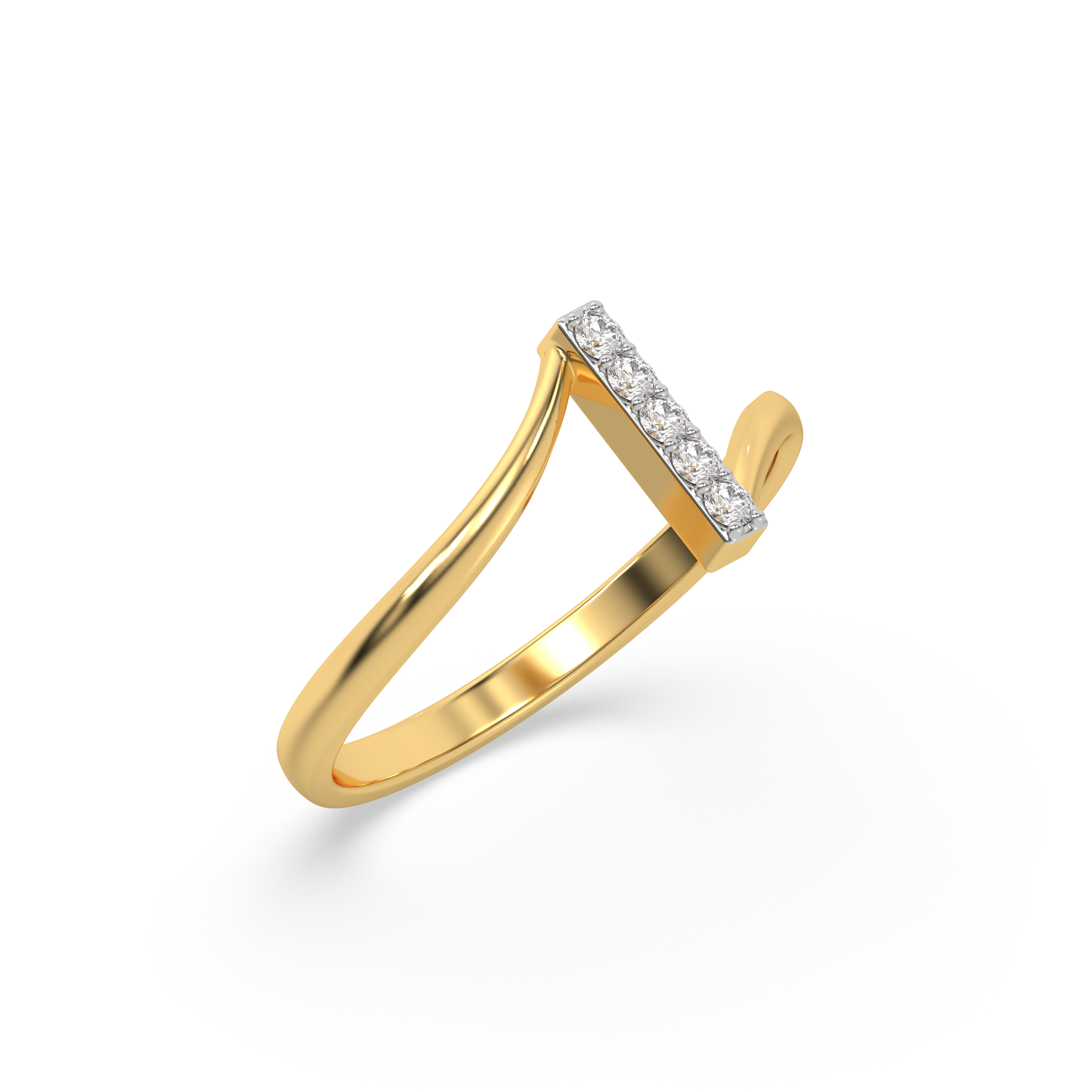 Vivid V Fashion Ring - Lab Grown Diamond