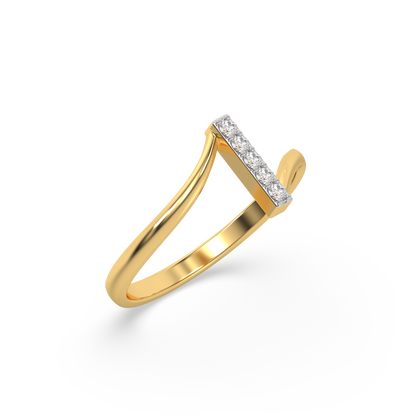 Vivid V Fashion Ring - Lab Grown Diamond