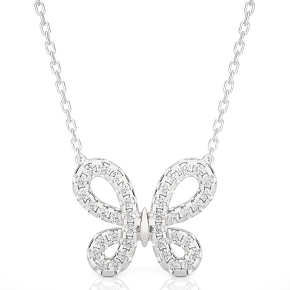 The Beguiling Butterfly Pendant With Chain