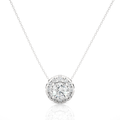 The Torch Of Enlightenment Pendant With Chain