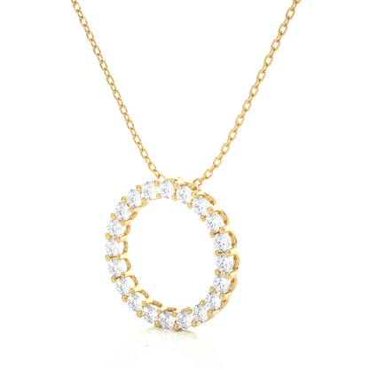 The Circular Orbit Pendant With Chain
